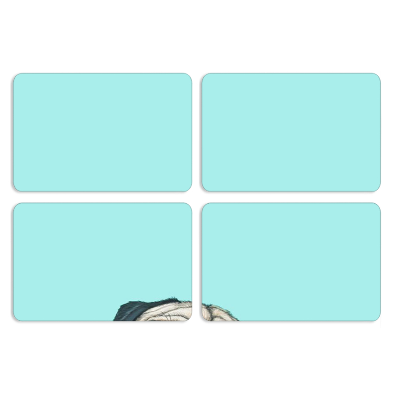 Магнитные фотопазлы 80 на 50 набор 4 штуки 