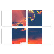 Магнитные фотопазлы 80 на 50 набор 4 штуки Twilight