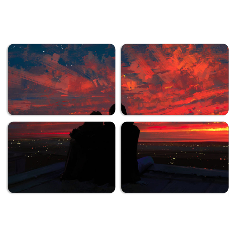 Магнитные фотопазлы 80 на 50 набор 4 штуки the Secret Place