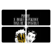 Магнитные фотопазлы 80 на 50 набор 4 штуки 