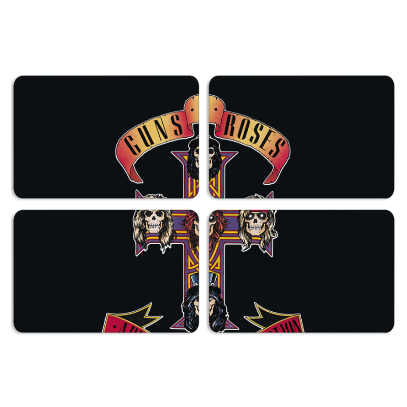 Магнитные фотопазлы 80 на 50 набор 4 штуки 