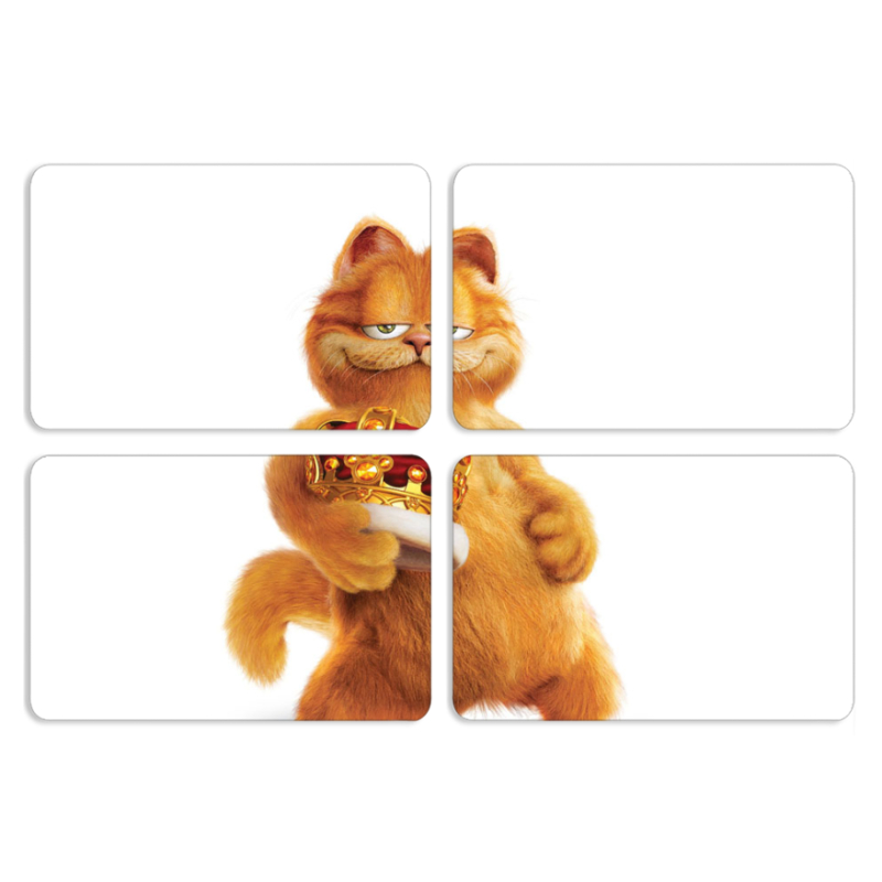 Магнитные фотопазлы 80 на 50 набор 4 штуки 