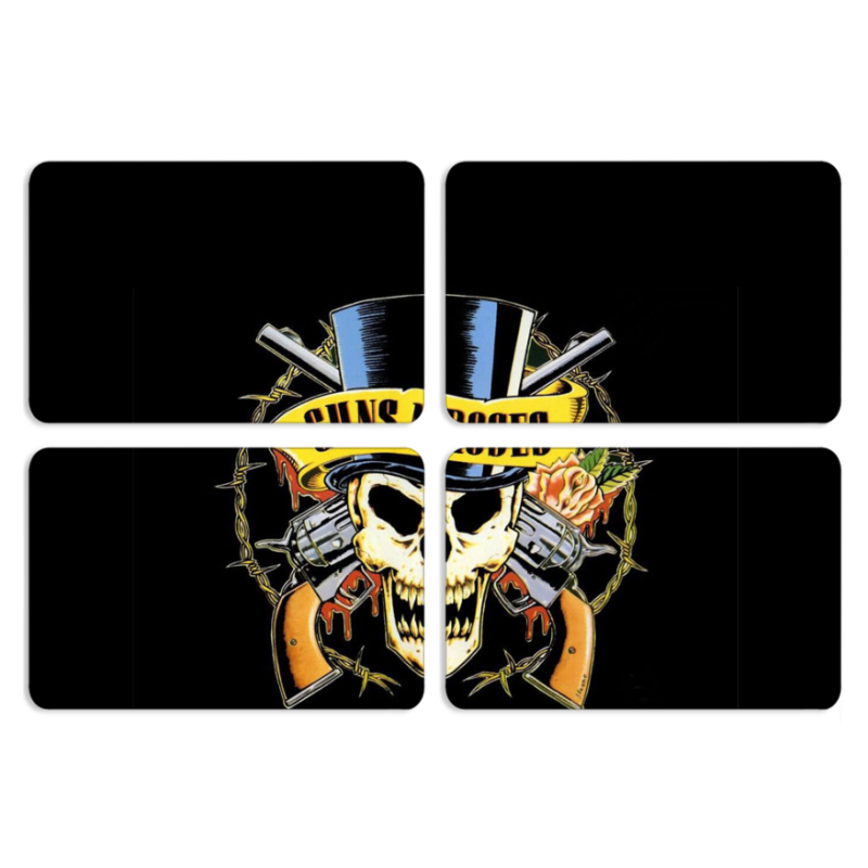 Магнитные фотопазлы 80 на 50 набор 4 штуки 