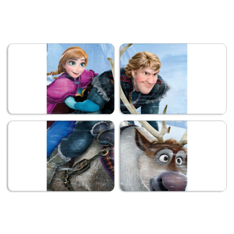 Магнитные фотопазлы 80 на 50 набор 4 штуки 