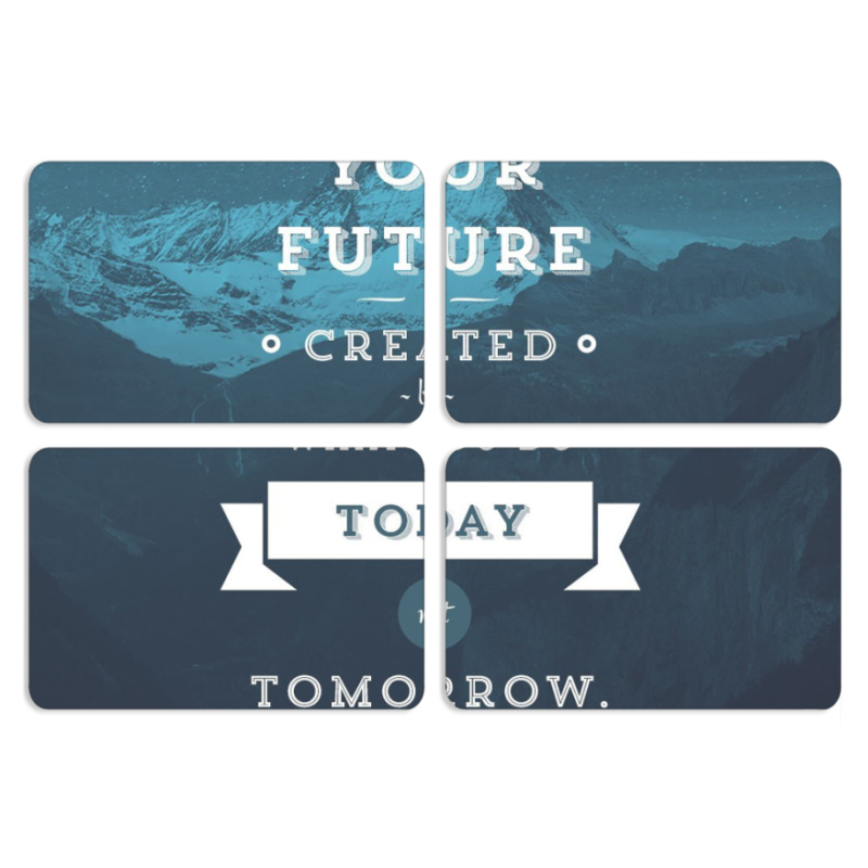 Магнитные фотопазлы 80 на 50 набор 4 штуки 