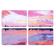 Магнитные фотопазлы 80 на 50 набор 4 штуки Sky Mirror