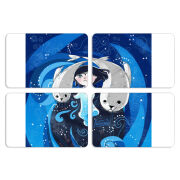 Магнитные фотопазлы 80 на 50 набор 4 штуки Song of the Sea