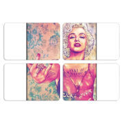 Магнитные фотопазлы 80 на 50 набор 4 штуки 