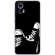 Чехол BoxFace Motorola Edge 30 Neo Black Sneakers