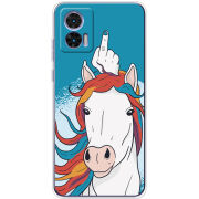 Чехол BoxFace Motorola Edge 30 Neo Fuck Unicorn