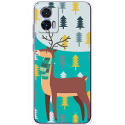 Чехол BoxFace Motorola Edge 30 Neo Foresty Deer