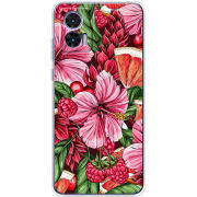 Чехол BoxFace Motorola Edge 30 Neo Tropical Flowers