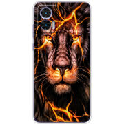 Чехол BoxFace Motorola Edge 30 Neo Fire Lion