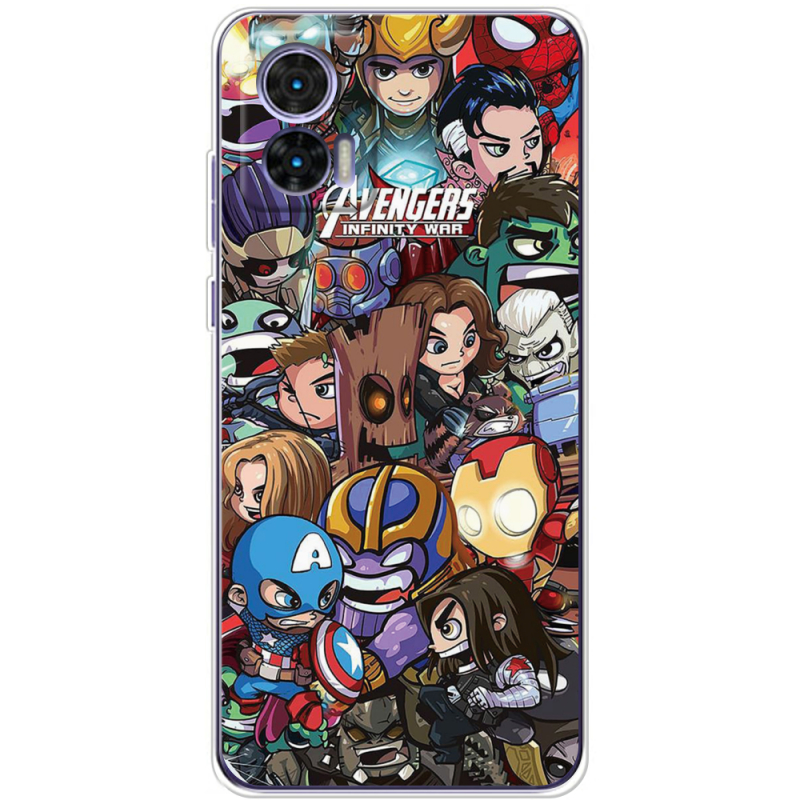 Чехол BoxFace Motorola Edge 30 Neo Avengers Infinity War