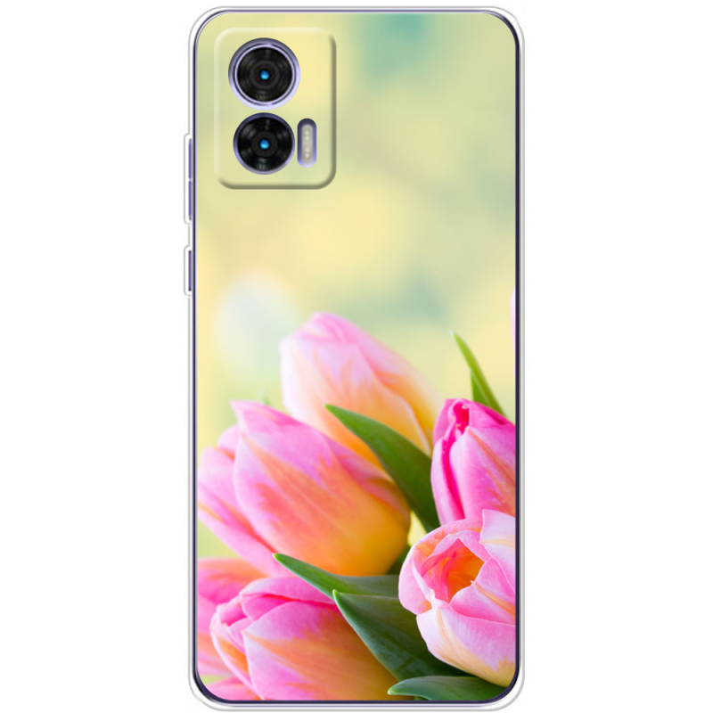 Чехол BoxFace Motorola Edge 30 Neo Bouquet of Tulips