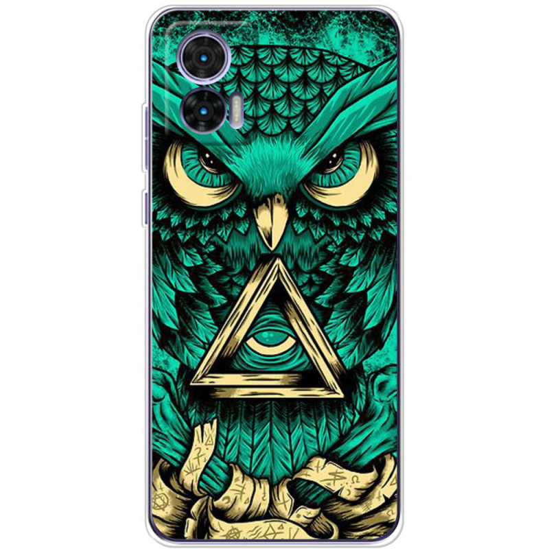 Чехол BoxFace Motorola Edge 30 Neo Masonic Owl