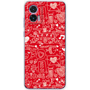 Чехол BoxFace Motorola Edge 30 Neo Happy Valentines