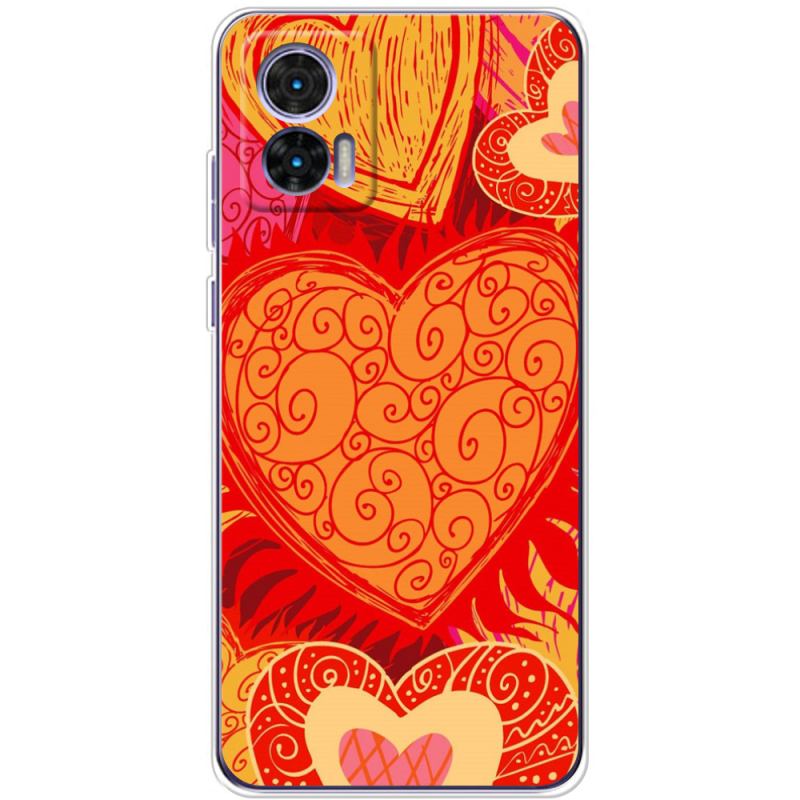 Чехол BoxFace Motorola Edge 30 Neo Warm Hearts