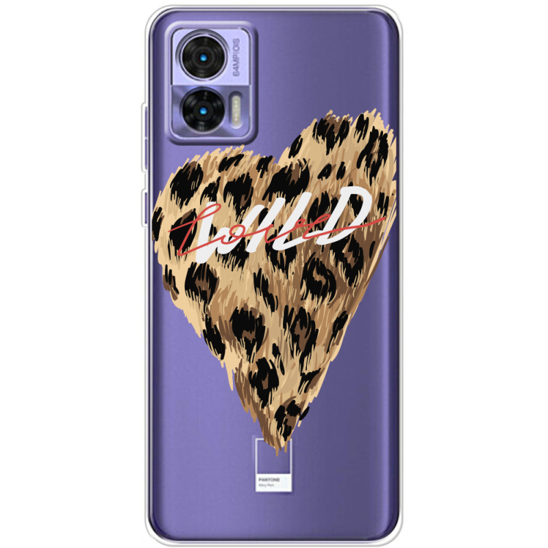 Прозрачный чехол BoxFace Motorola Edge 30 Neo Wild Love