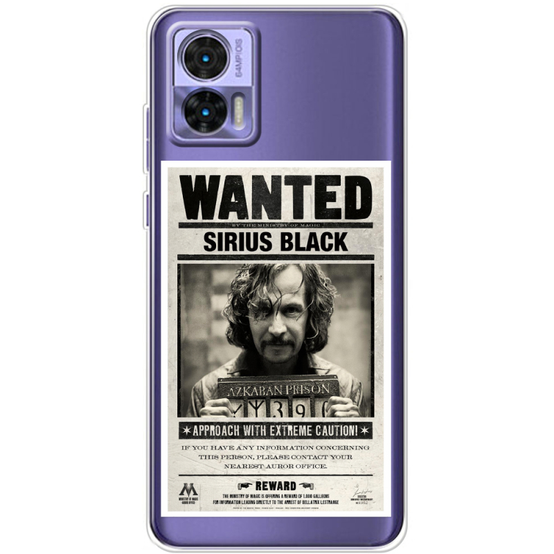 Прозрачный чехол BoxFace Motorola Edge 30 Neo Sirius Black