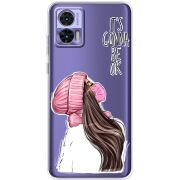 Прозрачный чехол BoxFace Motorola Edge 30 Neo It's Gonna Be OK