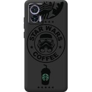 Черный чехол BoxFace Motorola Edge 30 Neo Dark Coffee