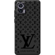 Черный чехол BoxFace Motorola Edge 30 Neo LV Style