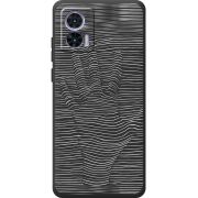 Черный чехол BoxFace Motorola Edge 30 Neo Optical Hand