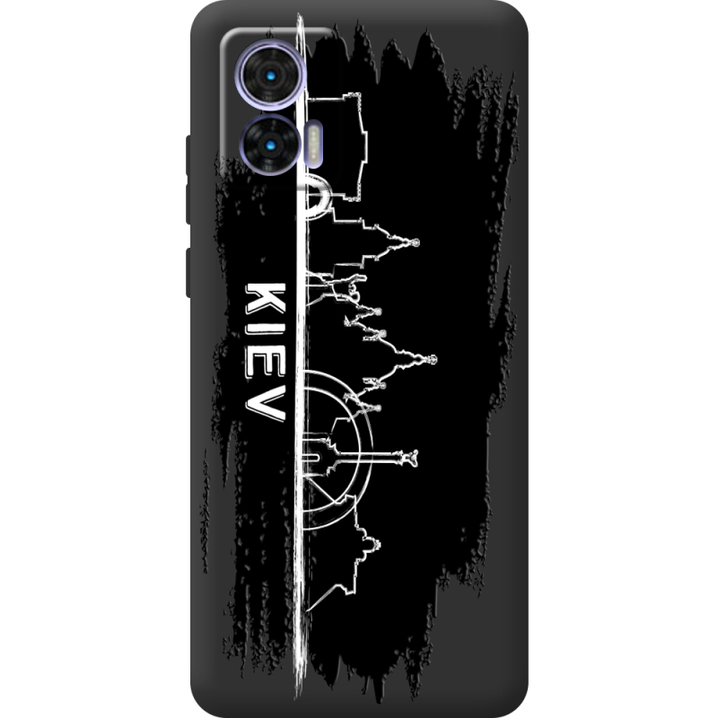 Черный чехол BoxFace Motorola Edge 30 Neo Kyiv