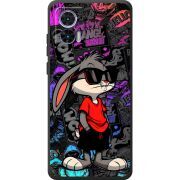 Черный чехол BoxFace Motorola Edge 30 Neo Малий вухань
