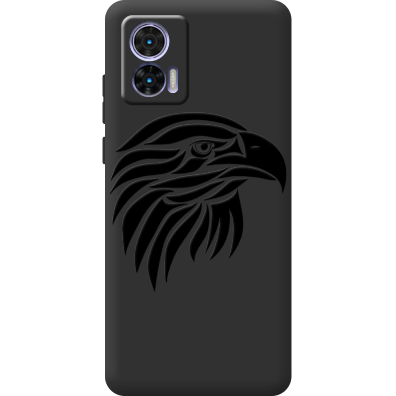 Черный чехол BoxFace Motorola Edge 30 Neo Eagle