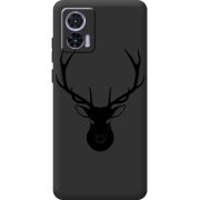 Черный чехол BoxFace Motorola Edge 30 Neo Deer