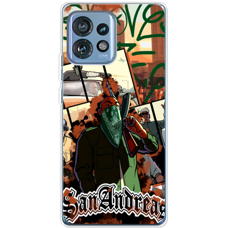 Чехол BoxFace Motorola Edge 40 Pro GTA San Andreas