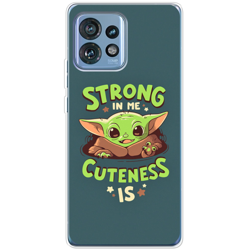 Чехол BoxFace Motorola Edge 40 Pro Strong in me Cuteness is