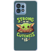 Чехол BoxFace Motorola Edge 40 Pro Strong in me Cuteness is