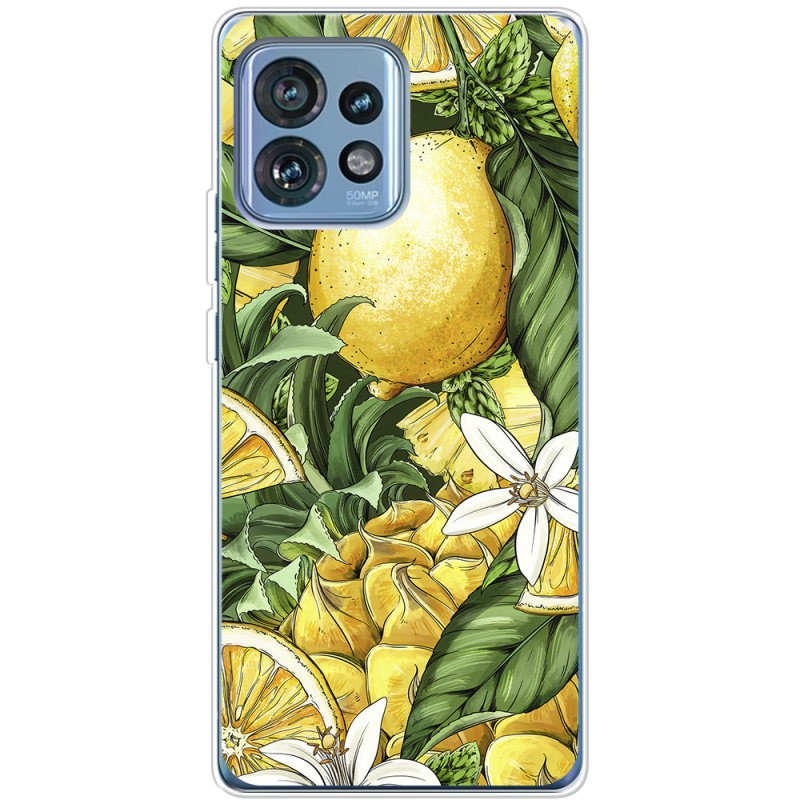 Чехол BoxFace Motorola Edge 40 Pro Lemon Pattern