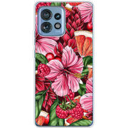 Чехол BoxFace Motorola Edge 40 Pro Tropical Flowers