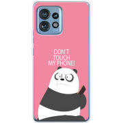 Чехол BoxFace Motorola Edge 40 Pro Dont Touch My Phone Panda