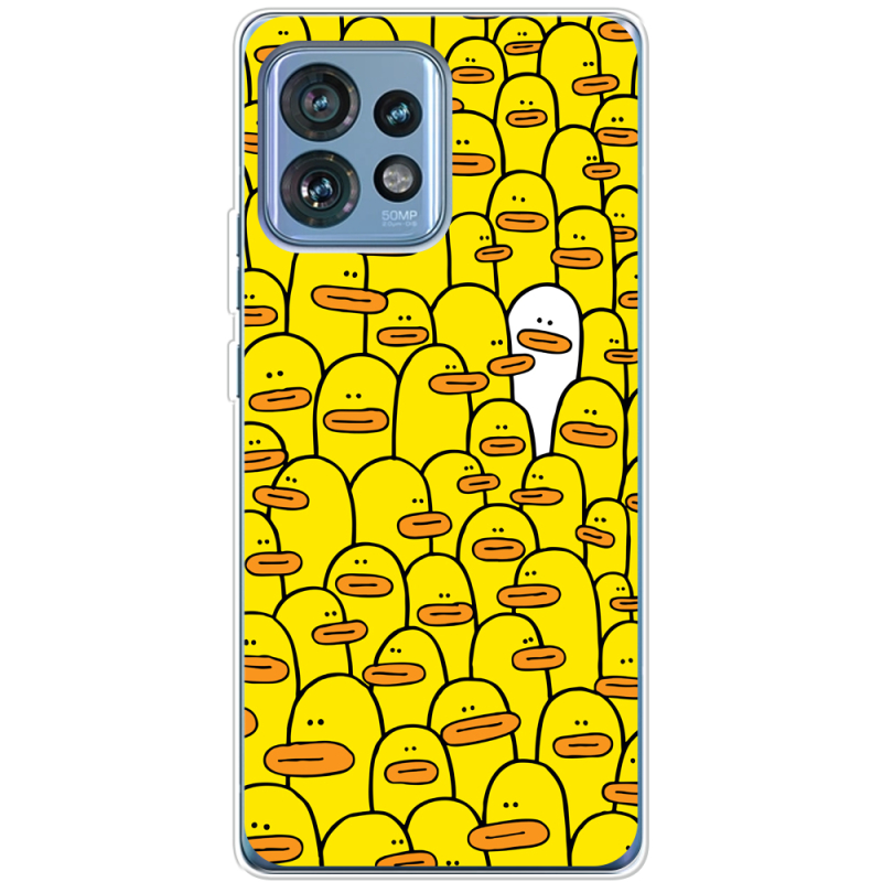 Чехол BoxFace Motorola Edge 40 Pro Yellow Ducklings