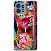 Чехол BoxFace Motorola Edge 40 Pro Colorful Girl