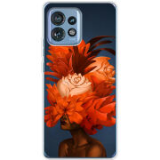 Чехол BoxFace Motorola Edge 40 Pro Exquisite Orange Flowers