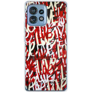 Чехол BoxFace Motorola Edge 40 Pro Love Graffiti