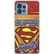 Чехол BoxFace Motorola Edge 40 Pro Super Dad