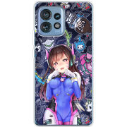 Чехол BoxFace Motorola Edge 40 Pro Overwatch D.VA