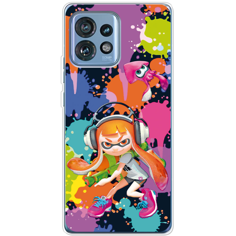 Чехол BoxFace Motorola Edge 40 Pro Splatoon Inklings