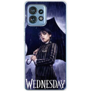 Чехол BoxFace Motorola Edge 40 Pro Wednesday Addams