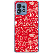 Чехол BoxFace Motorola Edge 40 Pro Happy Valentines