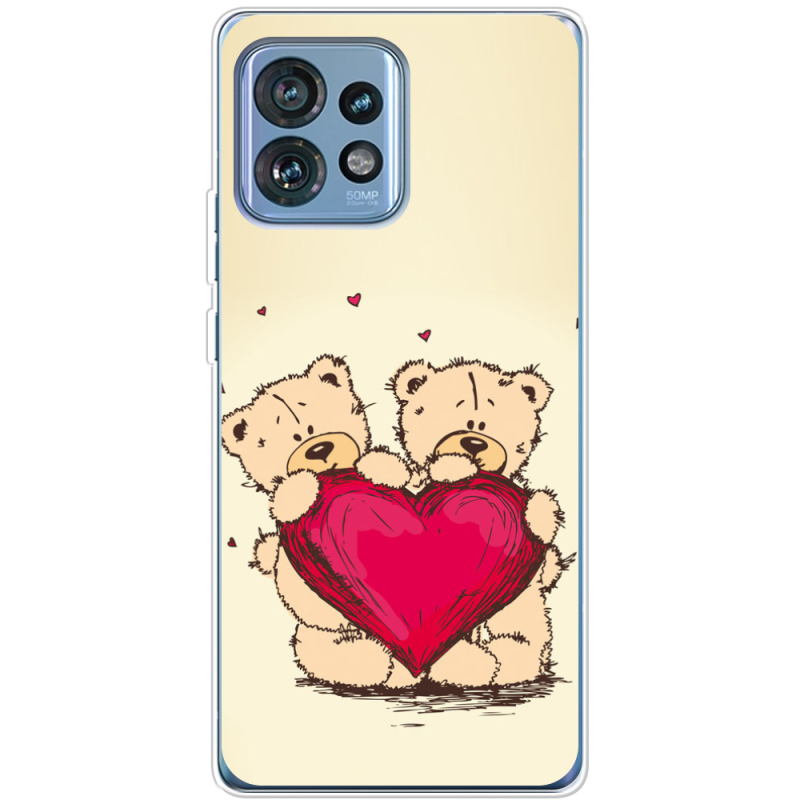 Чехол BoxFace Motorola Edge 40 Pro Teddy Bear Love