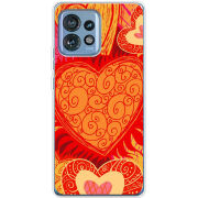 Чехол BoxFace Motorola Edge 40 Pro Warm Hearts