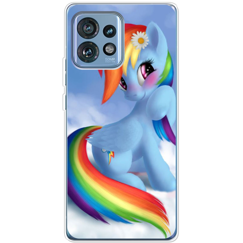 Чехол BoxFace Motorola Edge 40 Pro My Little Pony Rainbow Dash